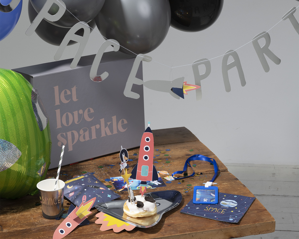 Partybox "Space Party" für 12 Kinder