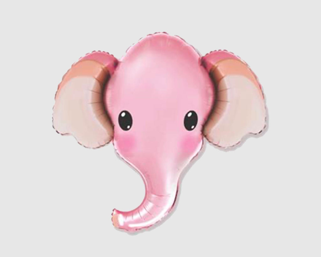 Folienballon "Elefant, rosa"
