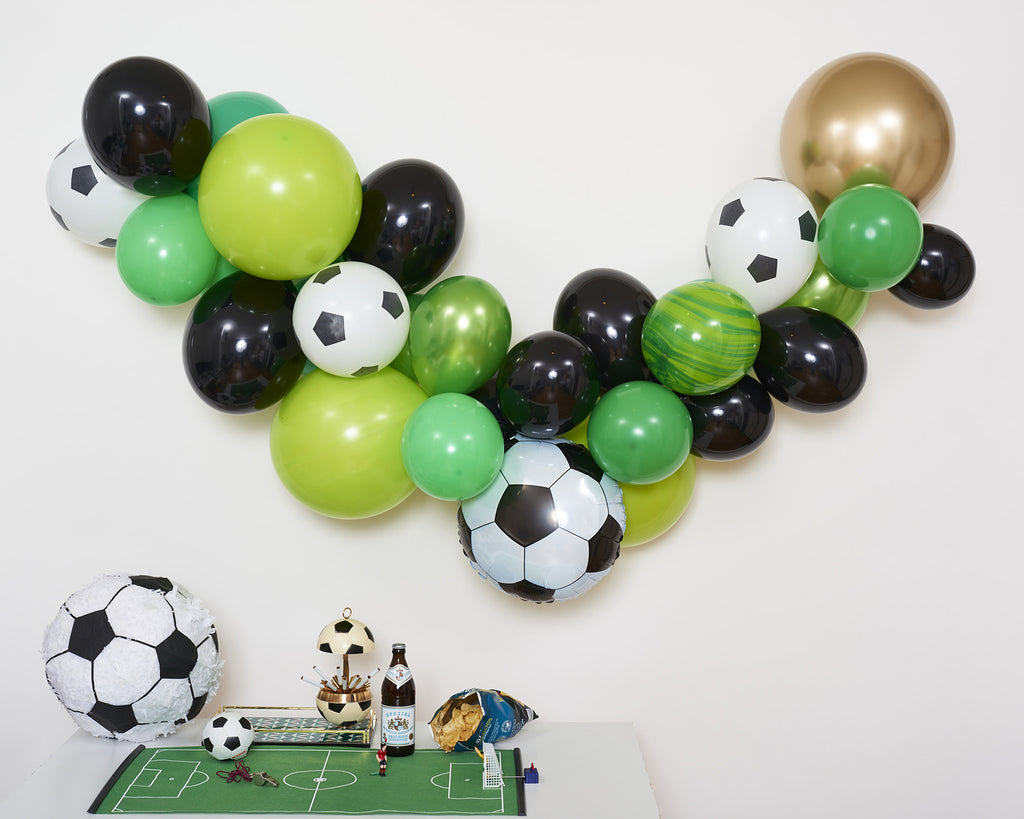 Ballongirlande "Fußball ist unser Leben"