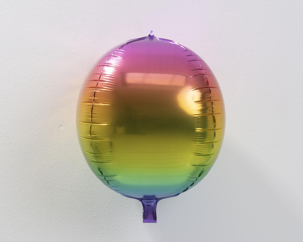 Folienballon "Orbz, Regenbogen"